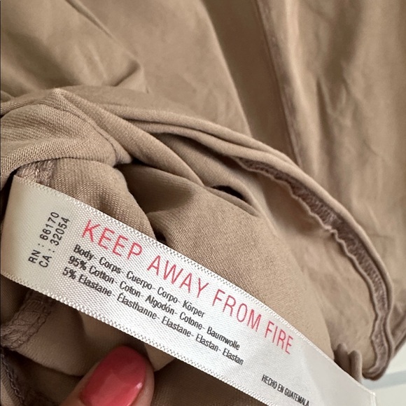 FP Movement Women’s Hot Shot Tee Romper Mocha Latte Size Small - Picture 8 of 12